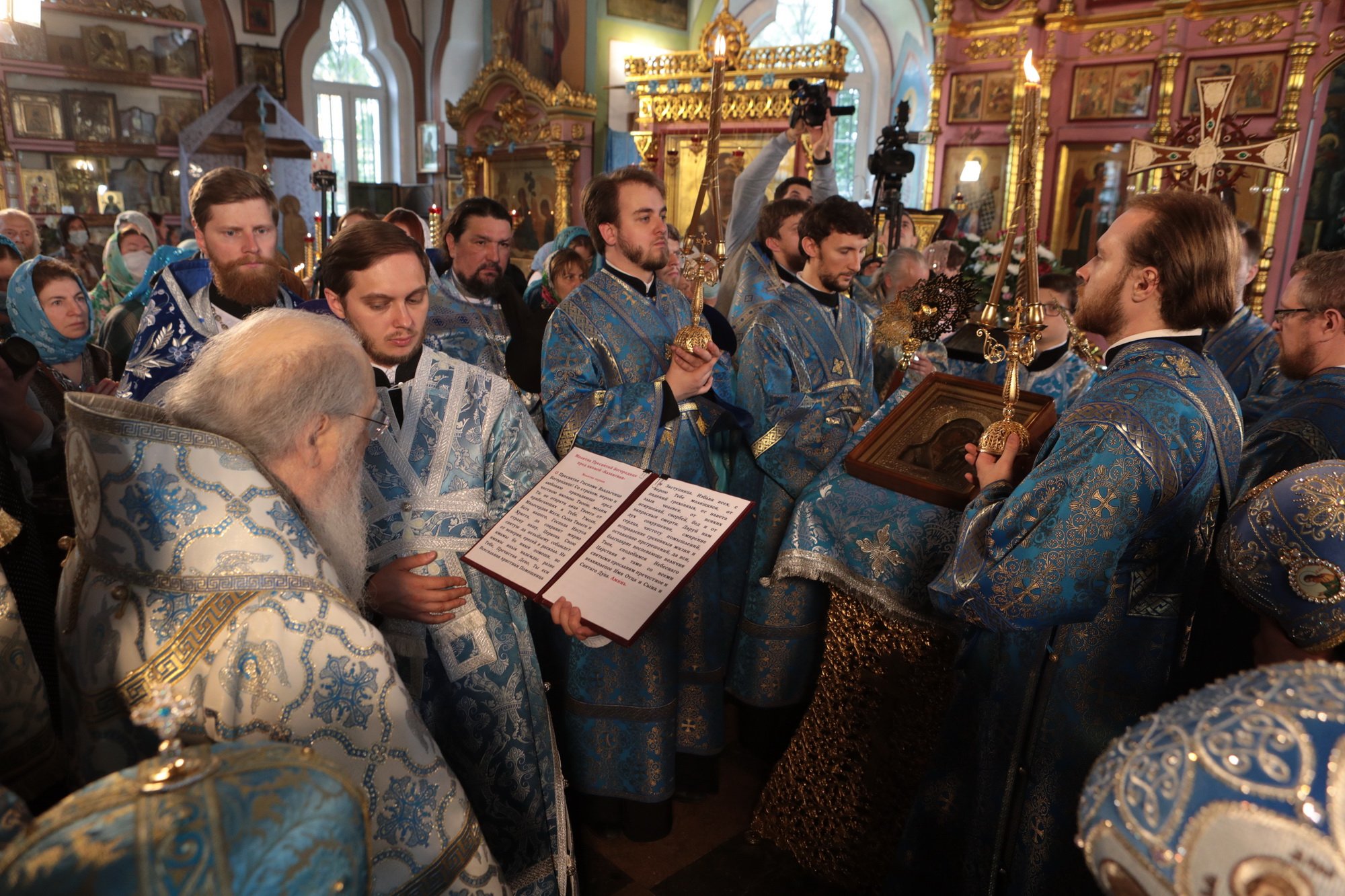 Храм Смоленской Божьей матери Ивантеевка